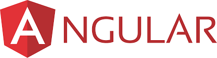 Angular framework logo for building scalable web applications